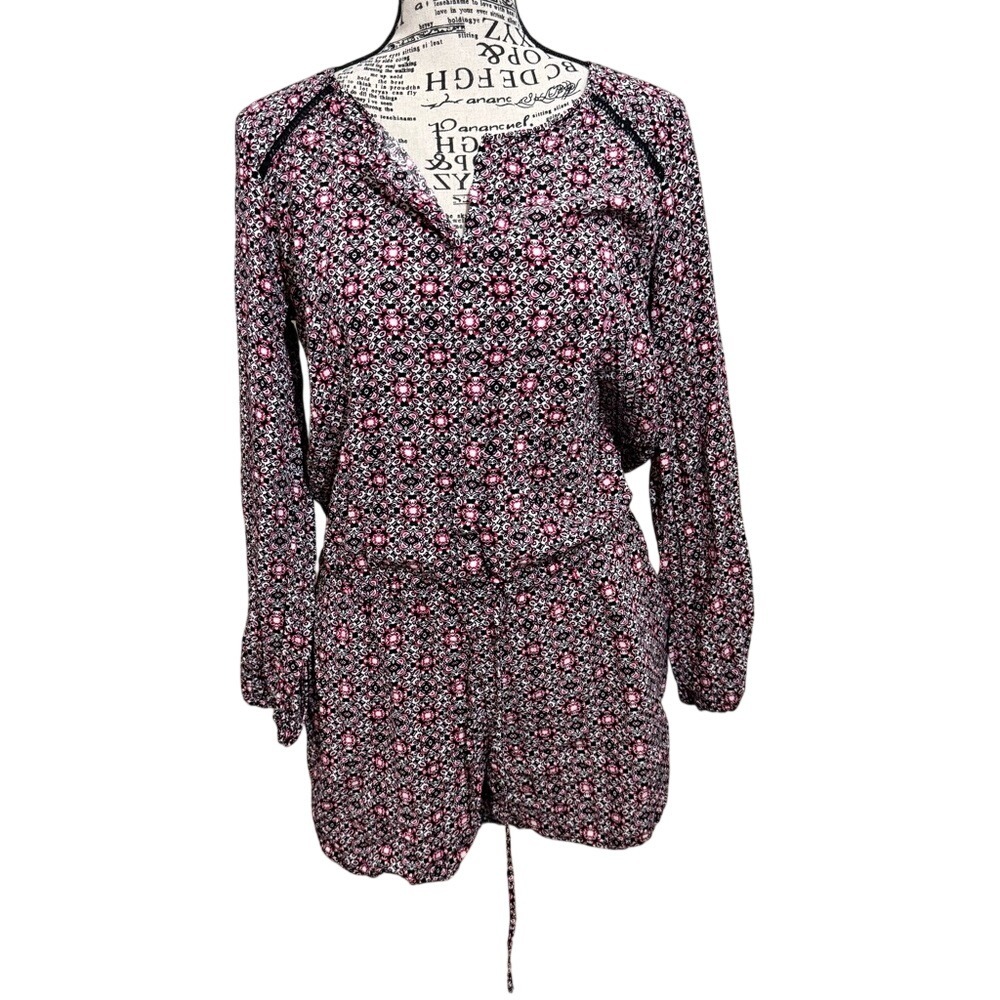 Floral Long Sleeve romper